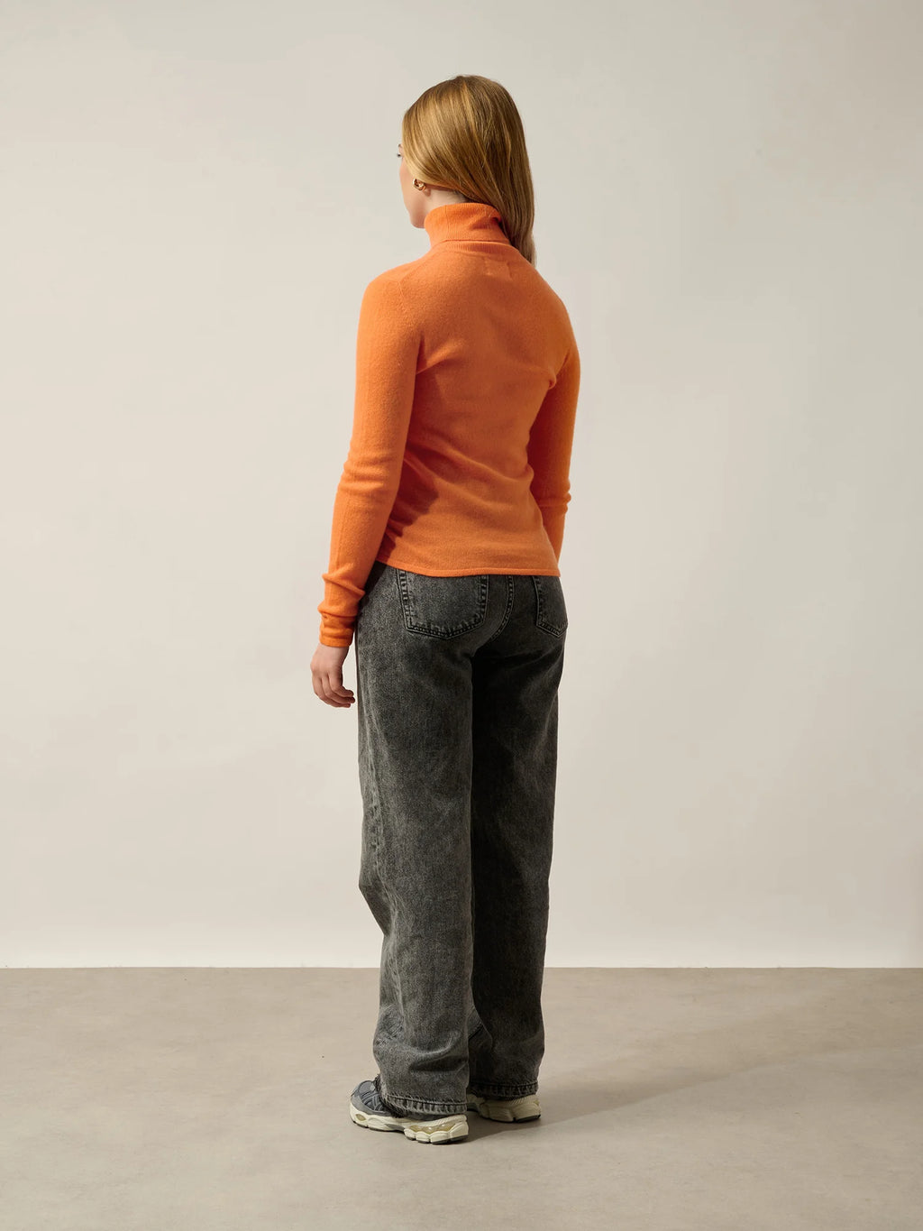 BISE Pullover Rollkragen Mandarine