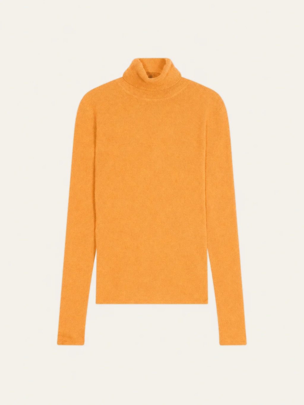 BISE Sweater Turtleneck Neon Tangerine