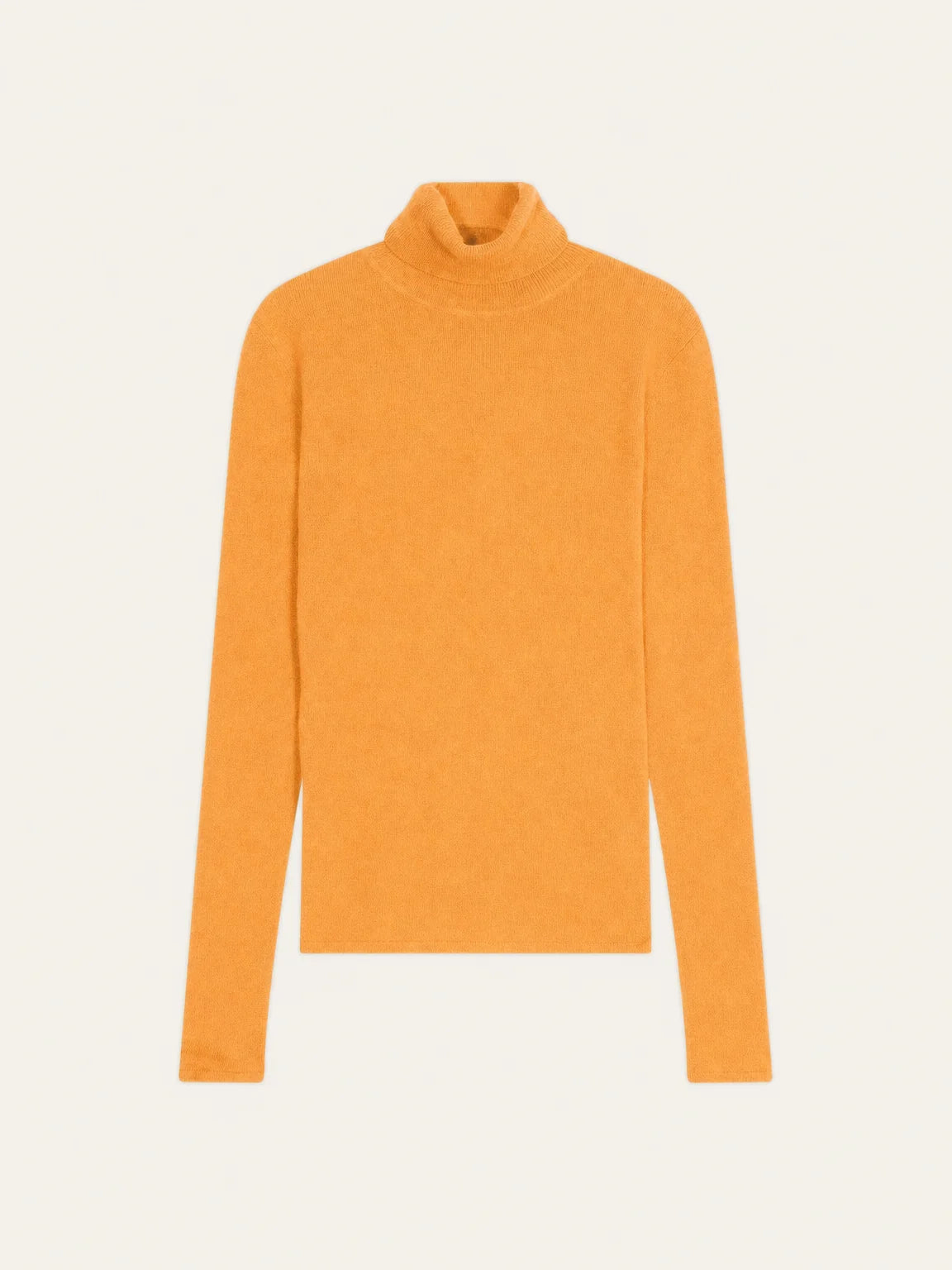 BISE Sweater Turtleneck Neon Tangerine