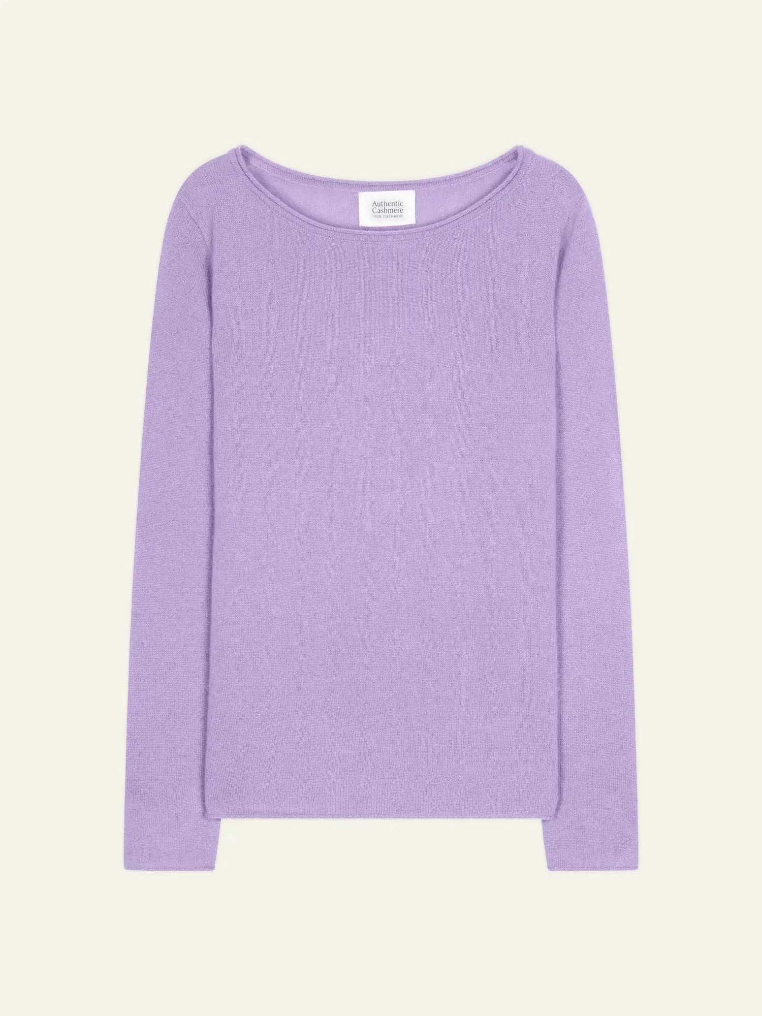 CRIOU pull col bateau mauve