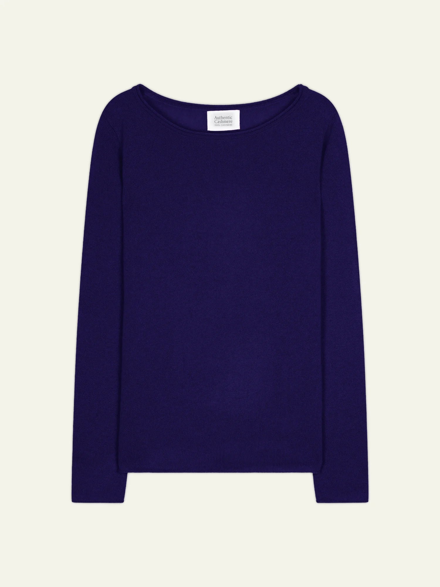 CRIOU Sweater Boat Neck Purple