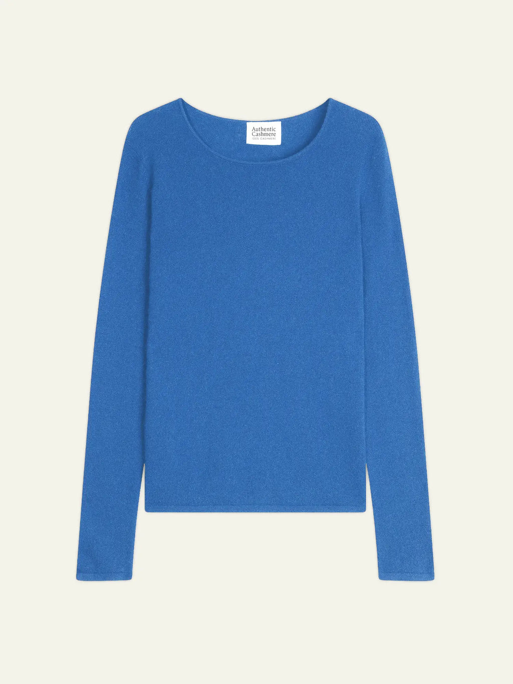 EPÉNA pull col rond bleu électrique