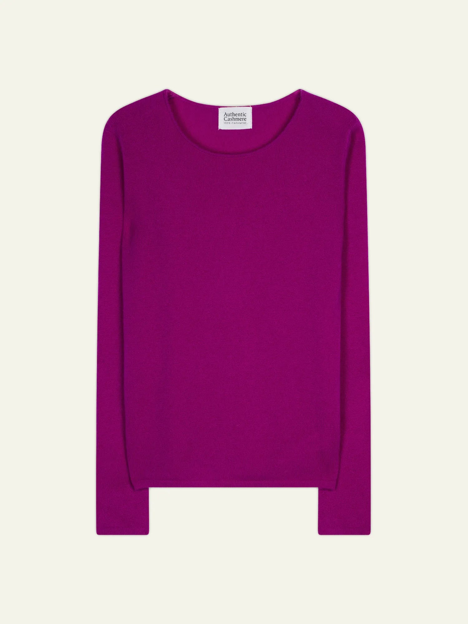 EPÉNA Pullover Rundhalsausschnitt Magenta