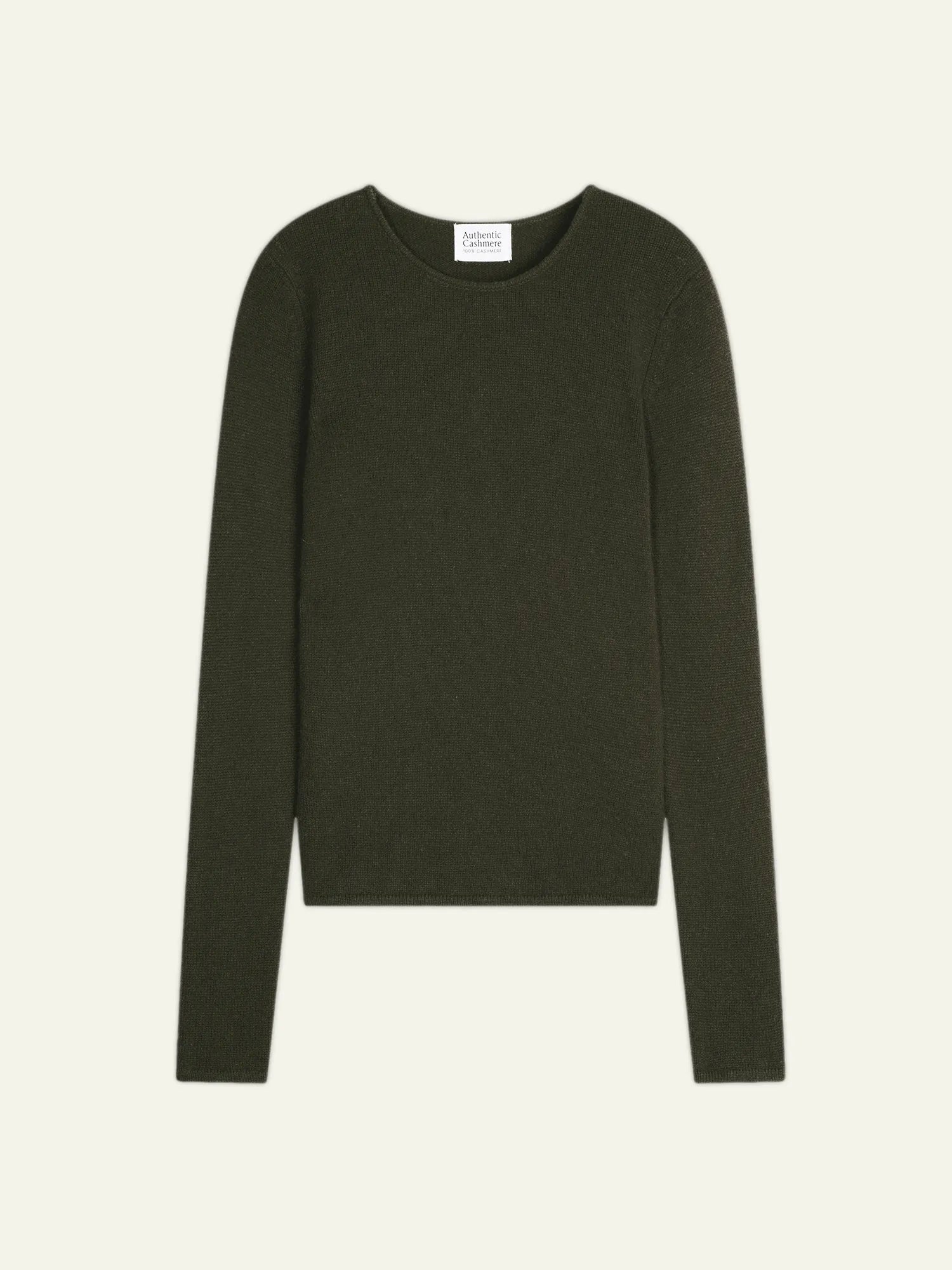 IVY pullover rundhalsausschnitt 4-fädig khaki