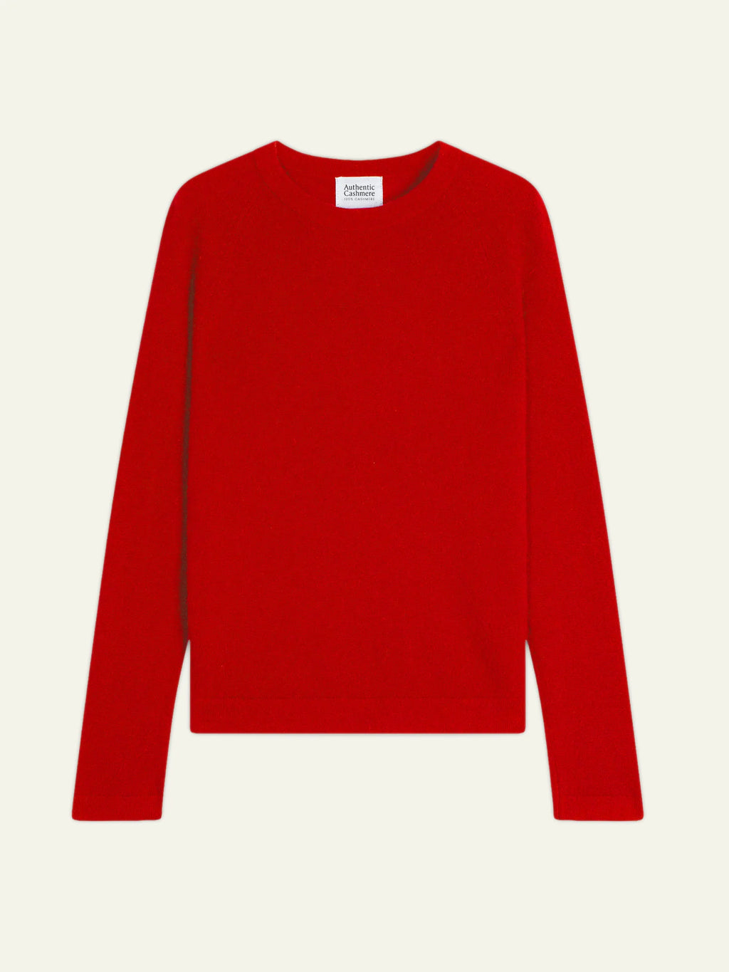 ECRIN Pullover Rundhalsausschnitt Karmin