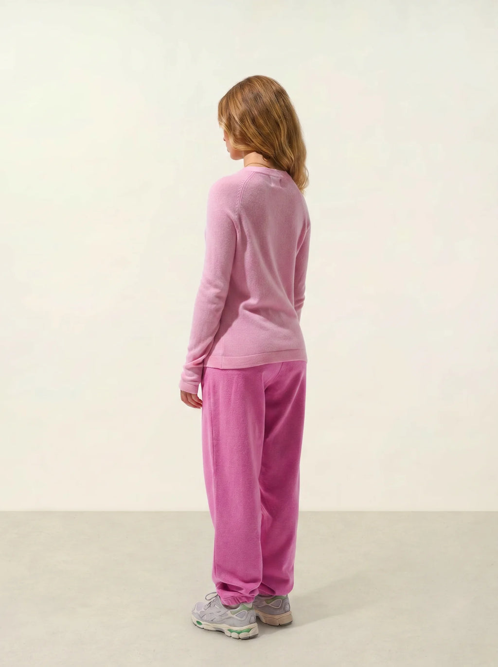 ECRIN pull col rond dragée