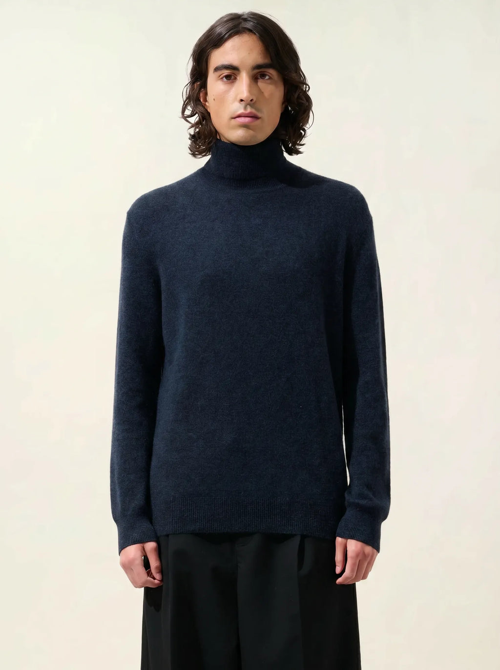 BANGE Pullover Rollkragen Kaviar