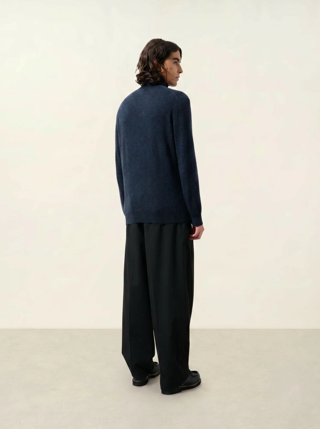BANGE Pullover Rollkragen Kaviar