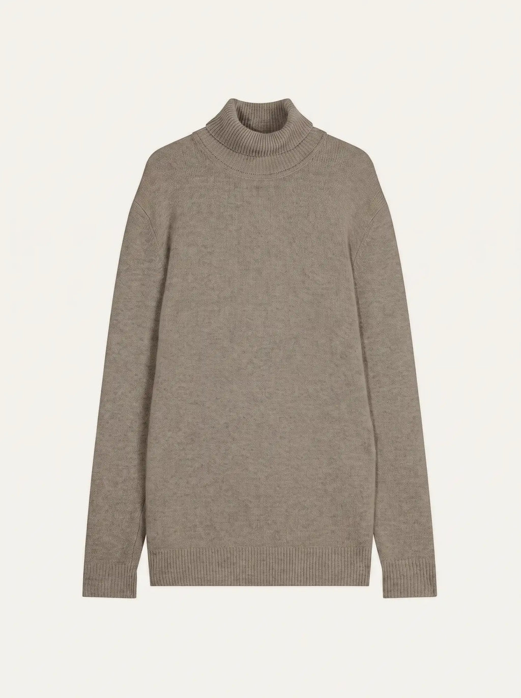 MARTIN Pullover Rollkragen 4-fädig Armeegrün