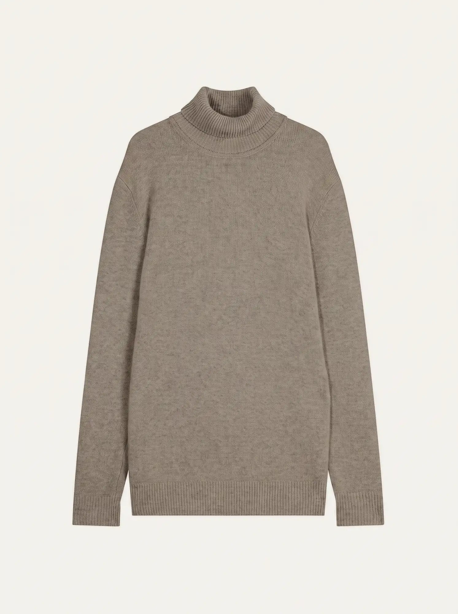 MARTIN sweater turtleneck 4 ply army green