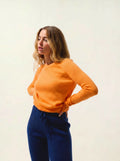 ETRET pull col rond melon