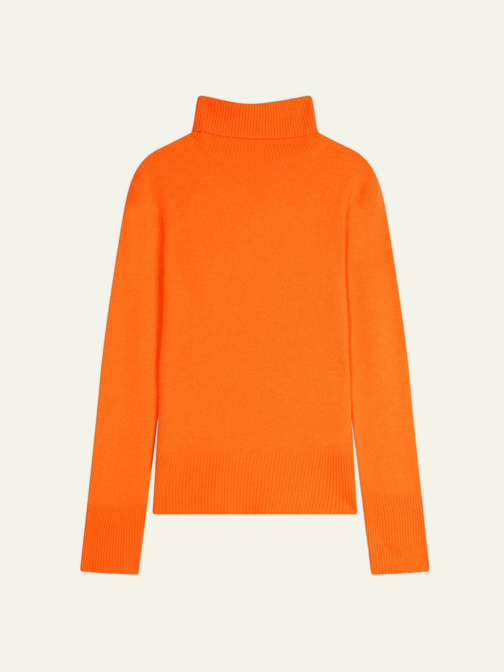 FORNET Pullover Rollkragen Neonorange