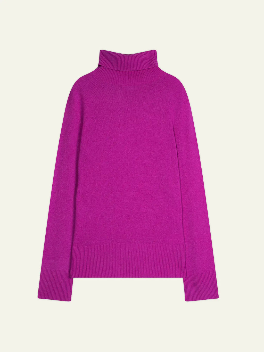 FORNET Pullover Rollkragen Neonviolett