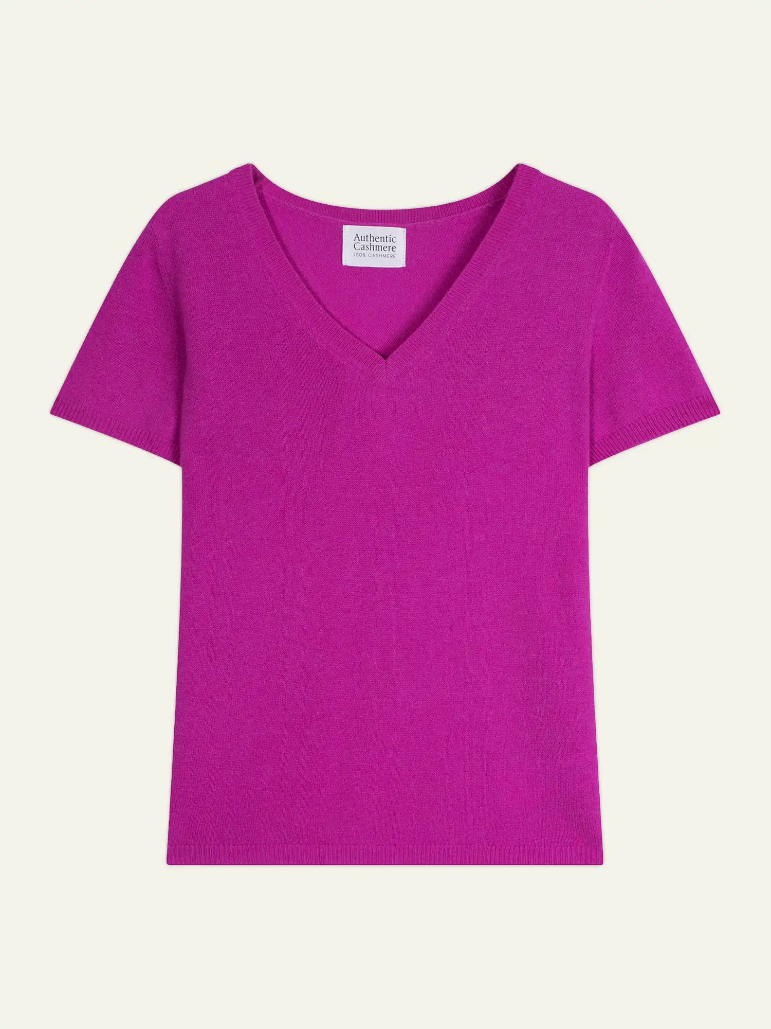 KALI t-shirt v-ausschnitt violett neon