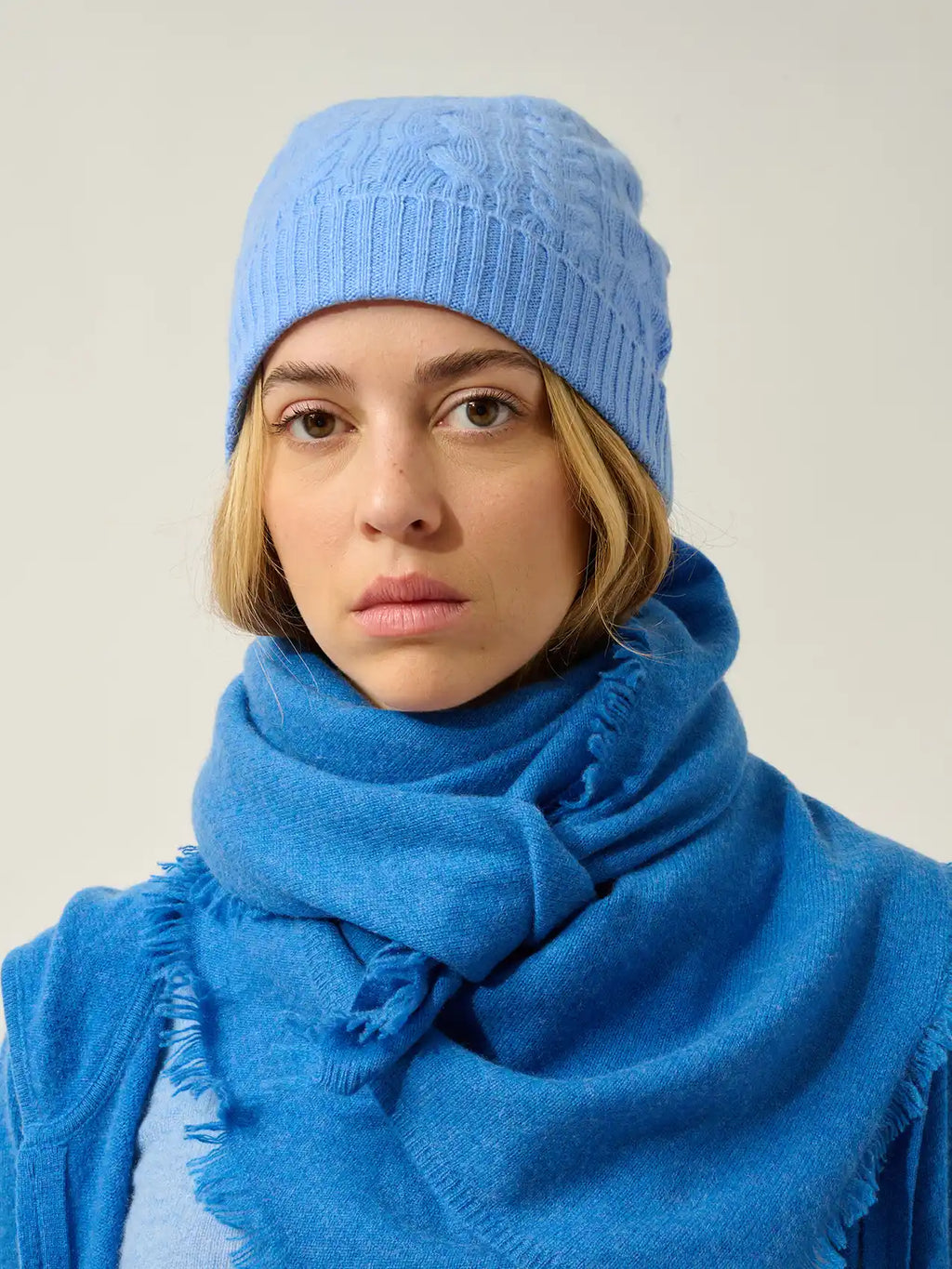 SCOTT beanie 4 ply baby blue