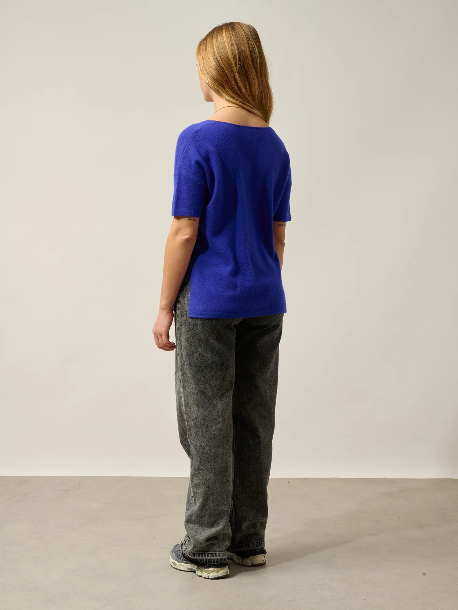 MAELYS t-shirt crew neck indigo
