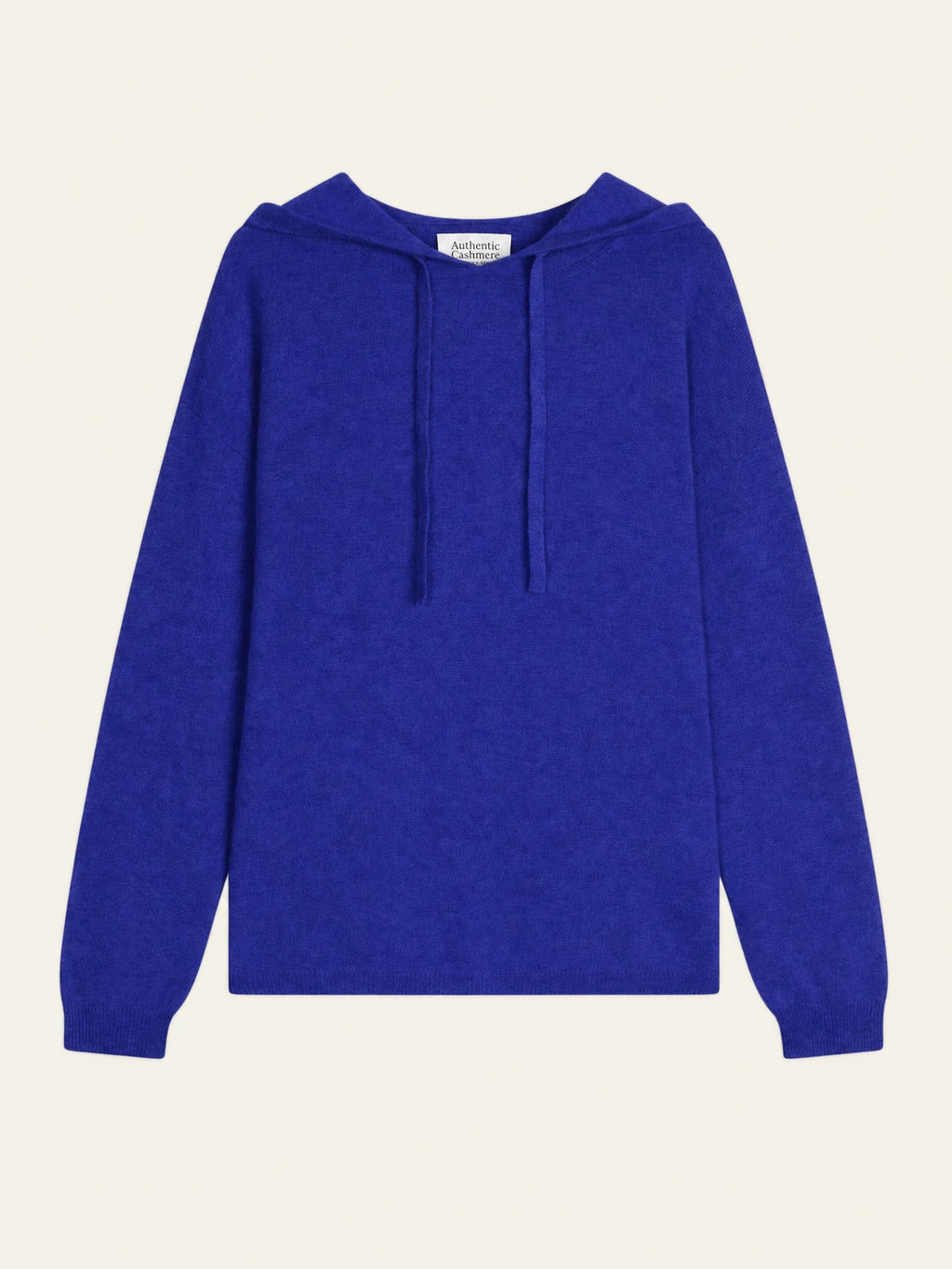 DORTE pullover mit kapuze indigo
