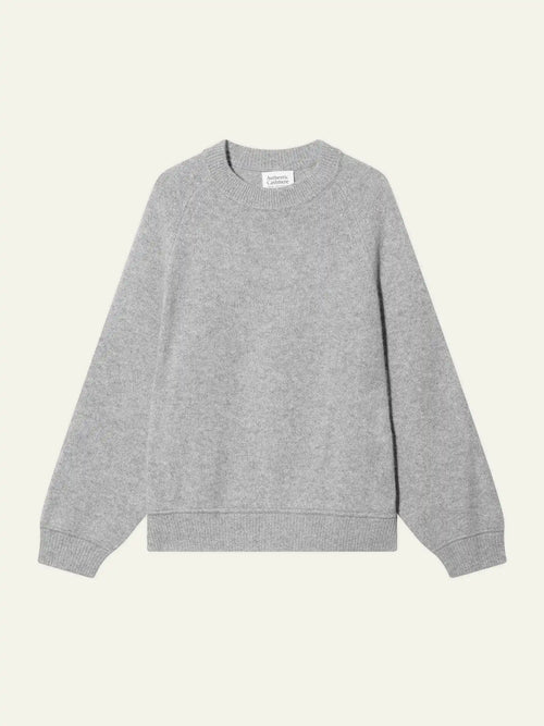 ADORIA pull col rond 4 fils nuage chiné