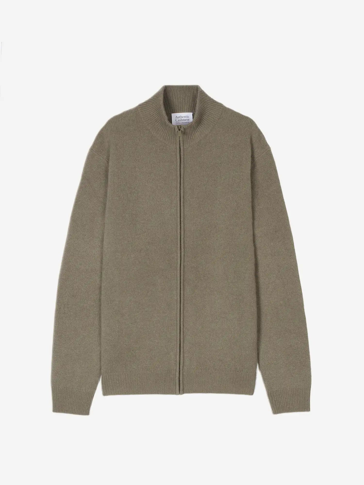 NAT gilet zippé col camionneur 4 fils army