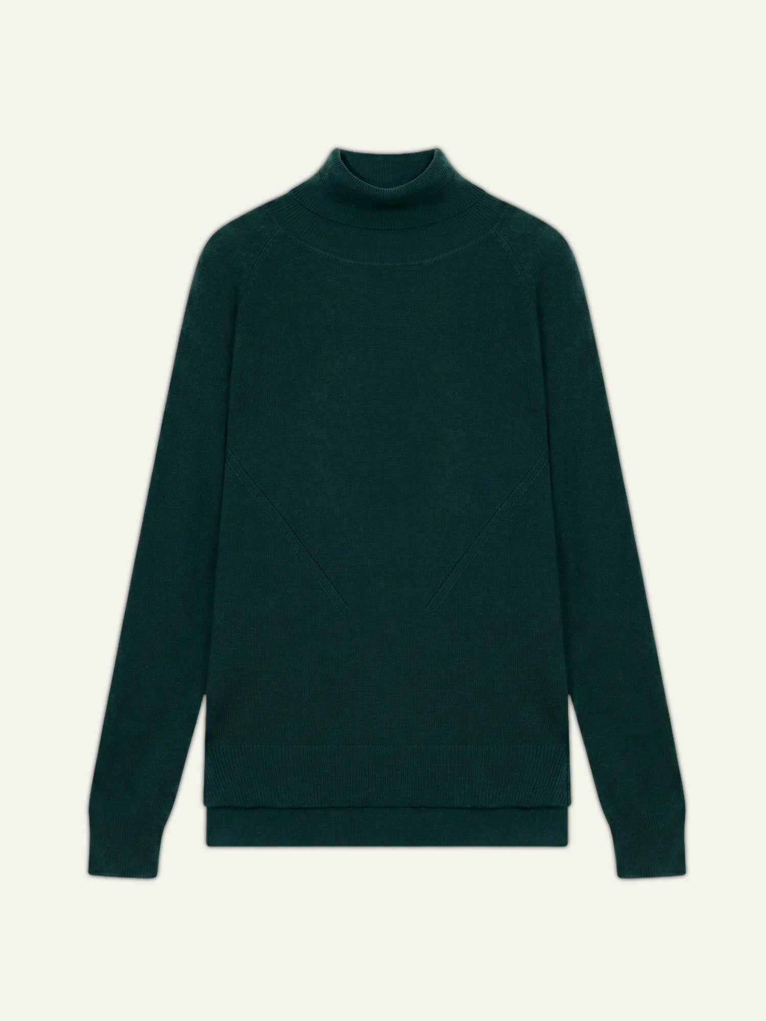 MADELINE pullover rollkragen zypresse