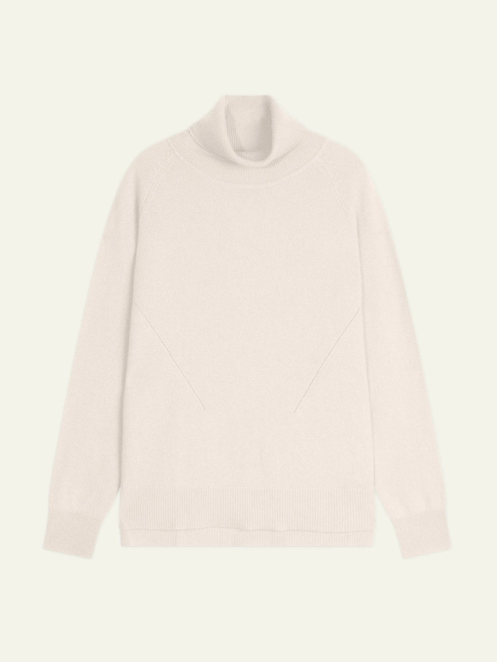 MADELINE pullover rollkragen elfenbein