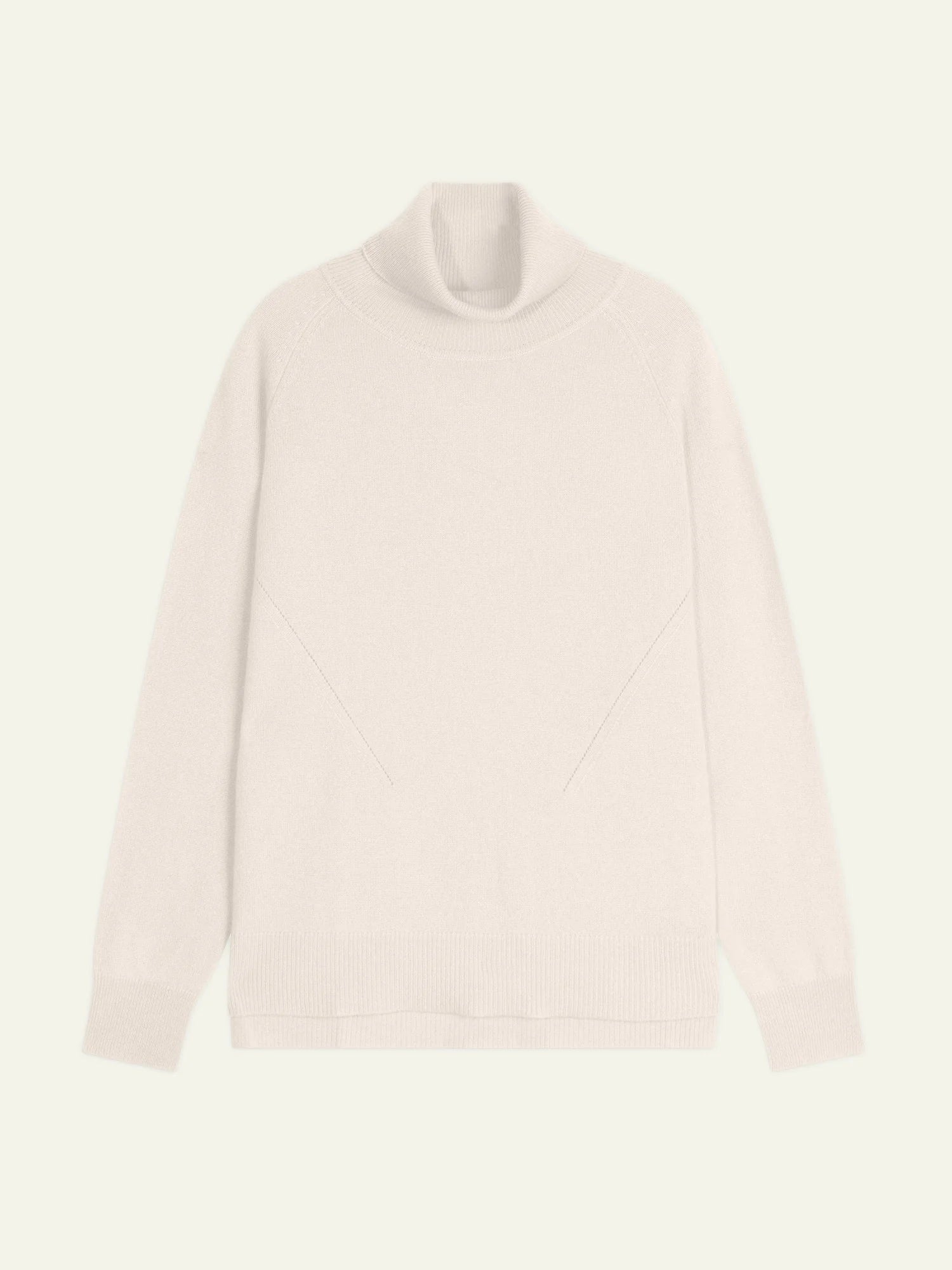 MADELINE pullover rollkragen elfenbein