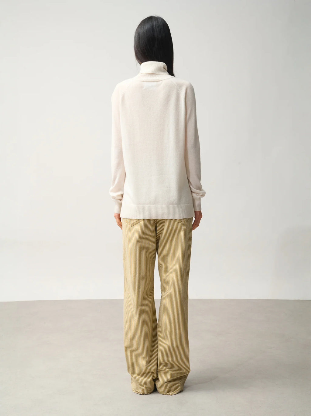MADELINE pullover rollkragen elfenbein