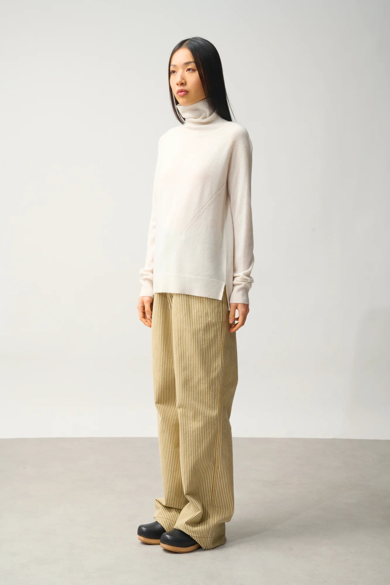 MADELINE pullover rollkragen elfenbein