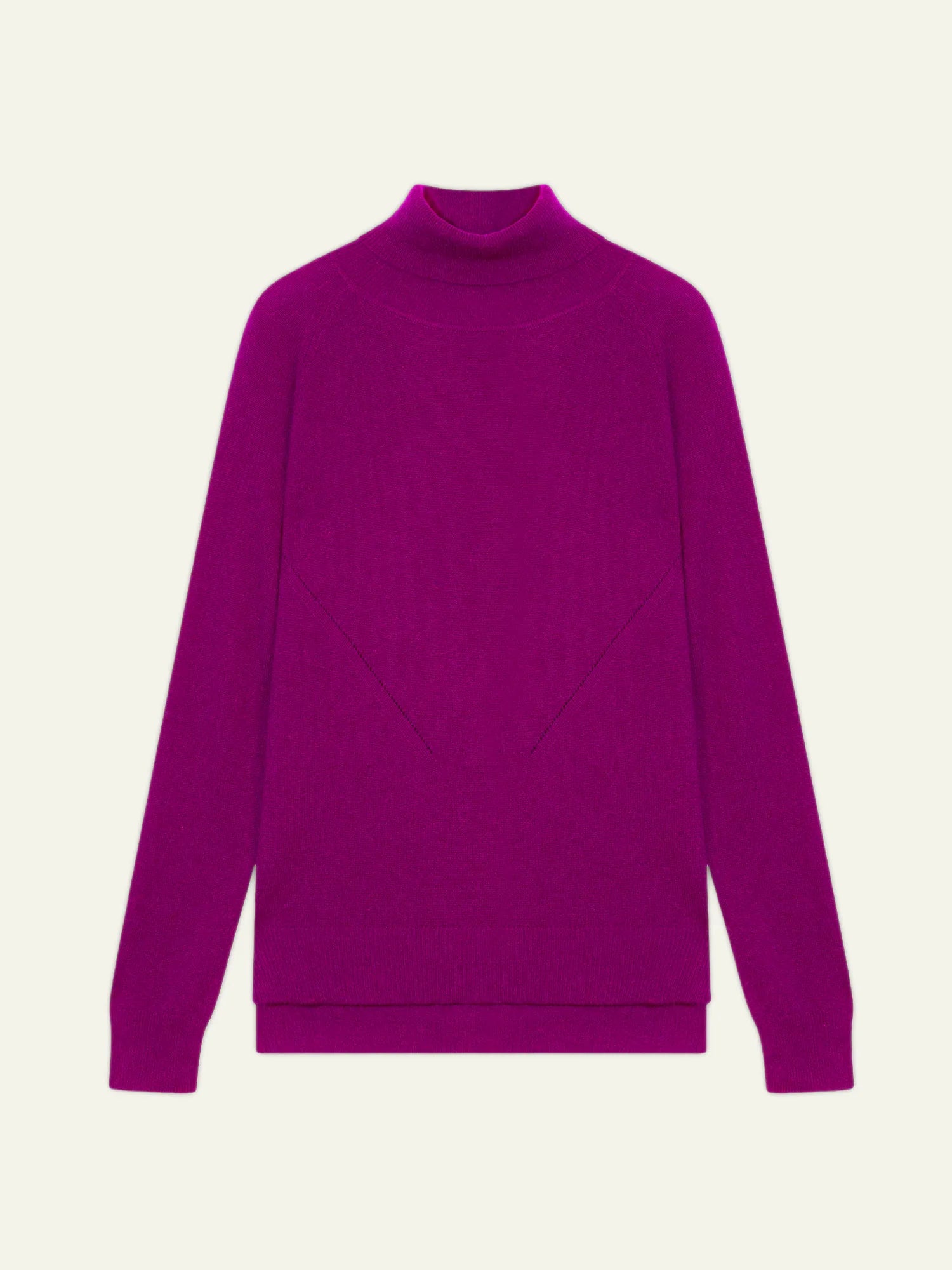 MADELINE pullover rollkragen violine