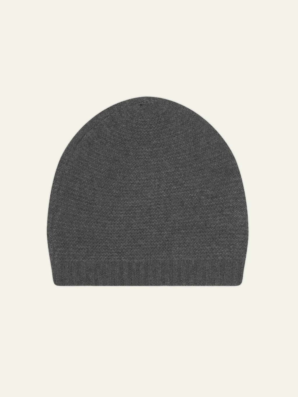 STEFANA beanie 4 ply heather charcoal