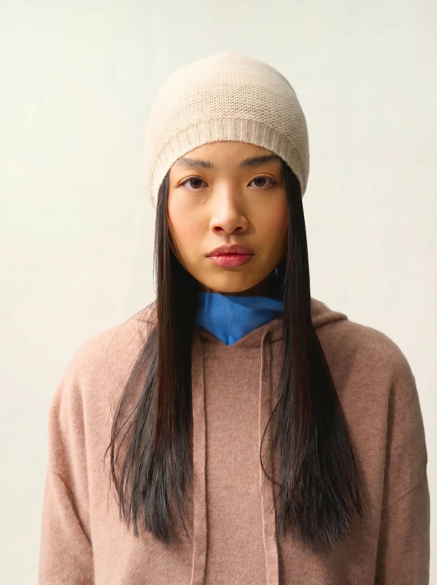 STEFANA bonnet 4 fils sable