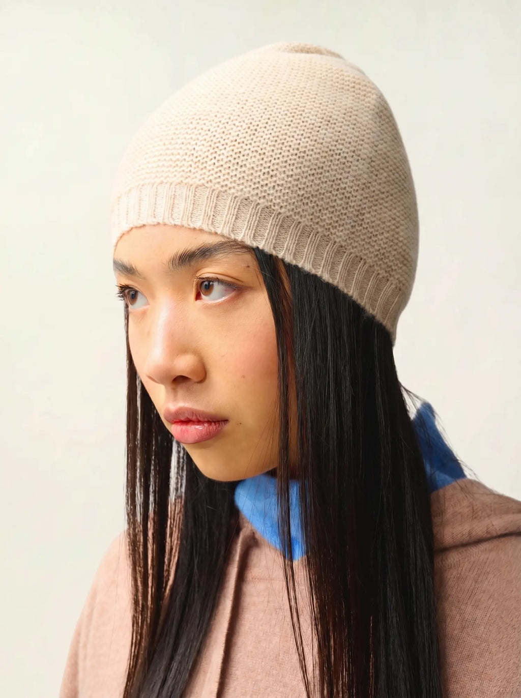 STEFANA bonnet 4 fils sable