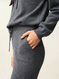 ANIKA jogging anthracite chiné