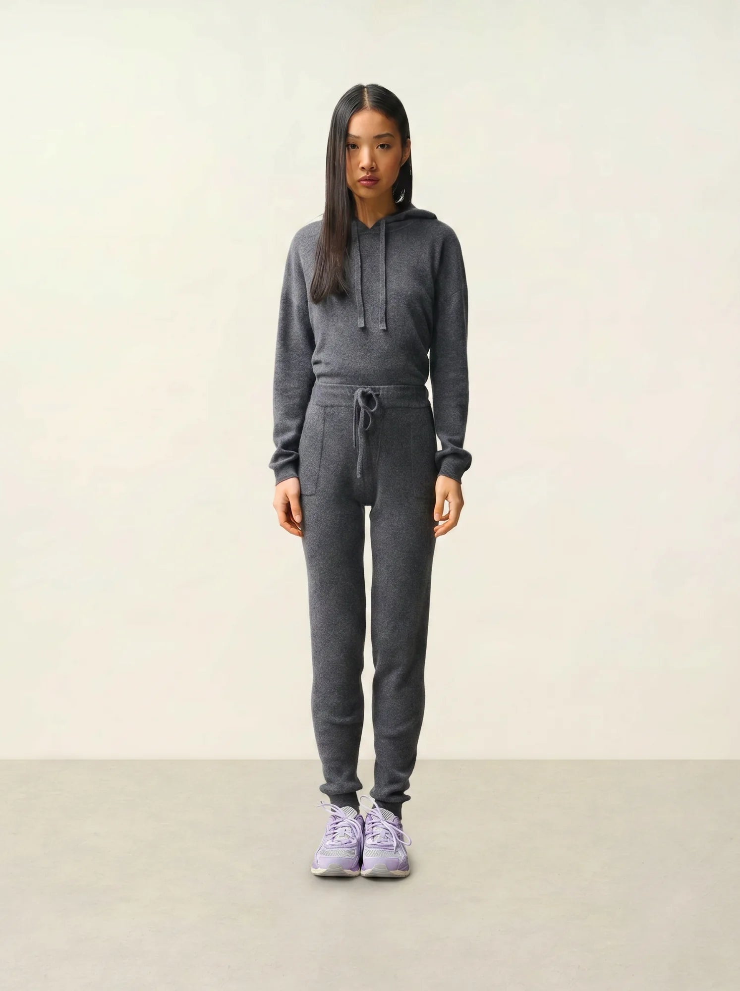 ANIKA jogging anthracite chiné
