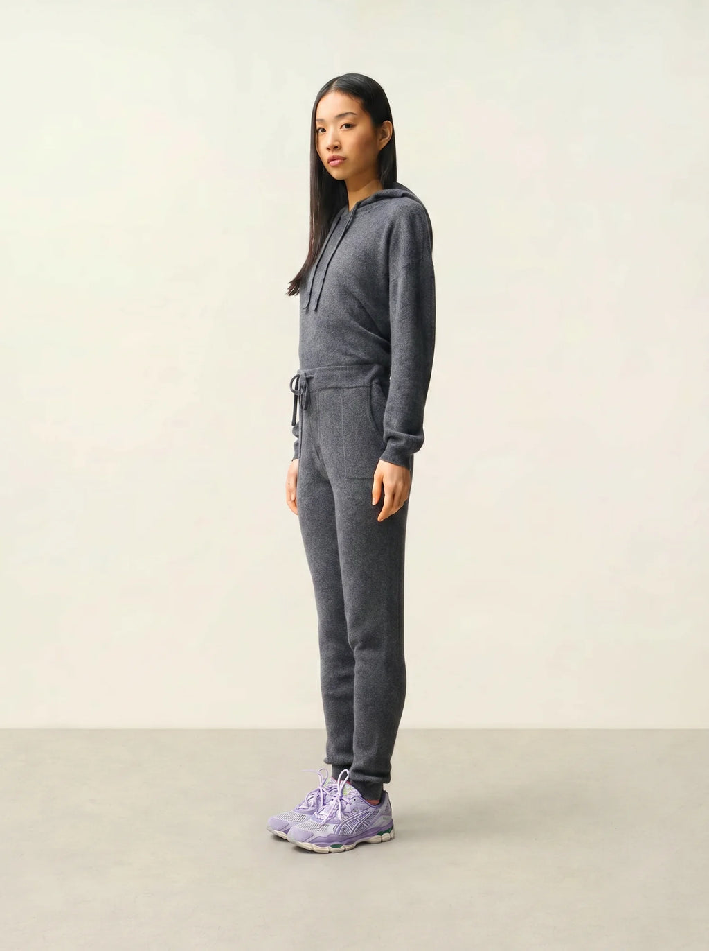 ANIKA jogging anthracite chiné