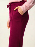 ANIKA jogginghose bordeaux