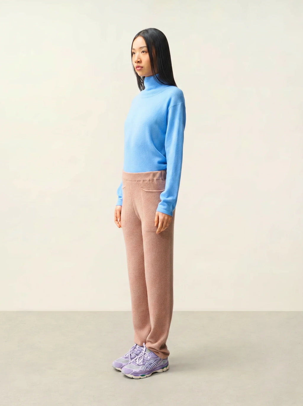 JIGME joggers heather camel