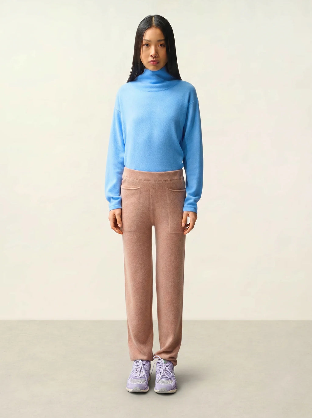 JIGME joggers heather camel