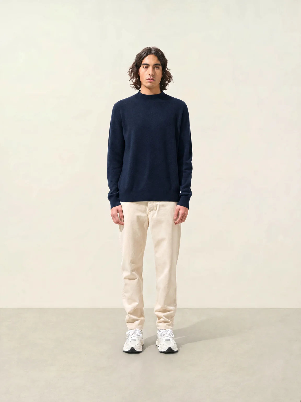 LASYA pullover stehkragen marineblau