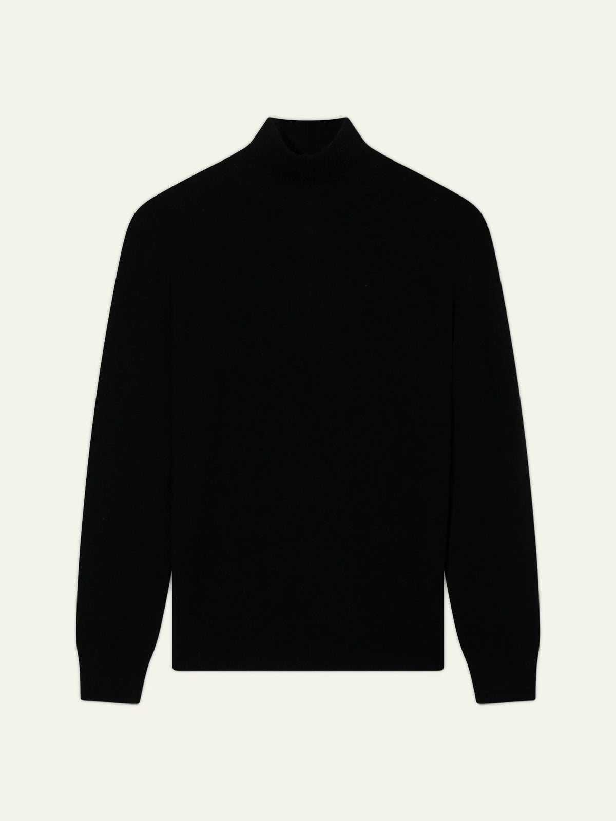 LASYA Pull Col Montant Noir