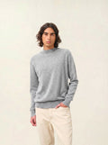 LASYA pullover stehkragen wolke meliert