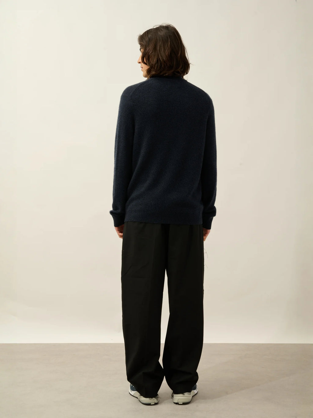 LYNA pull camionneur 4 fils caviar