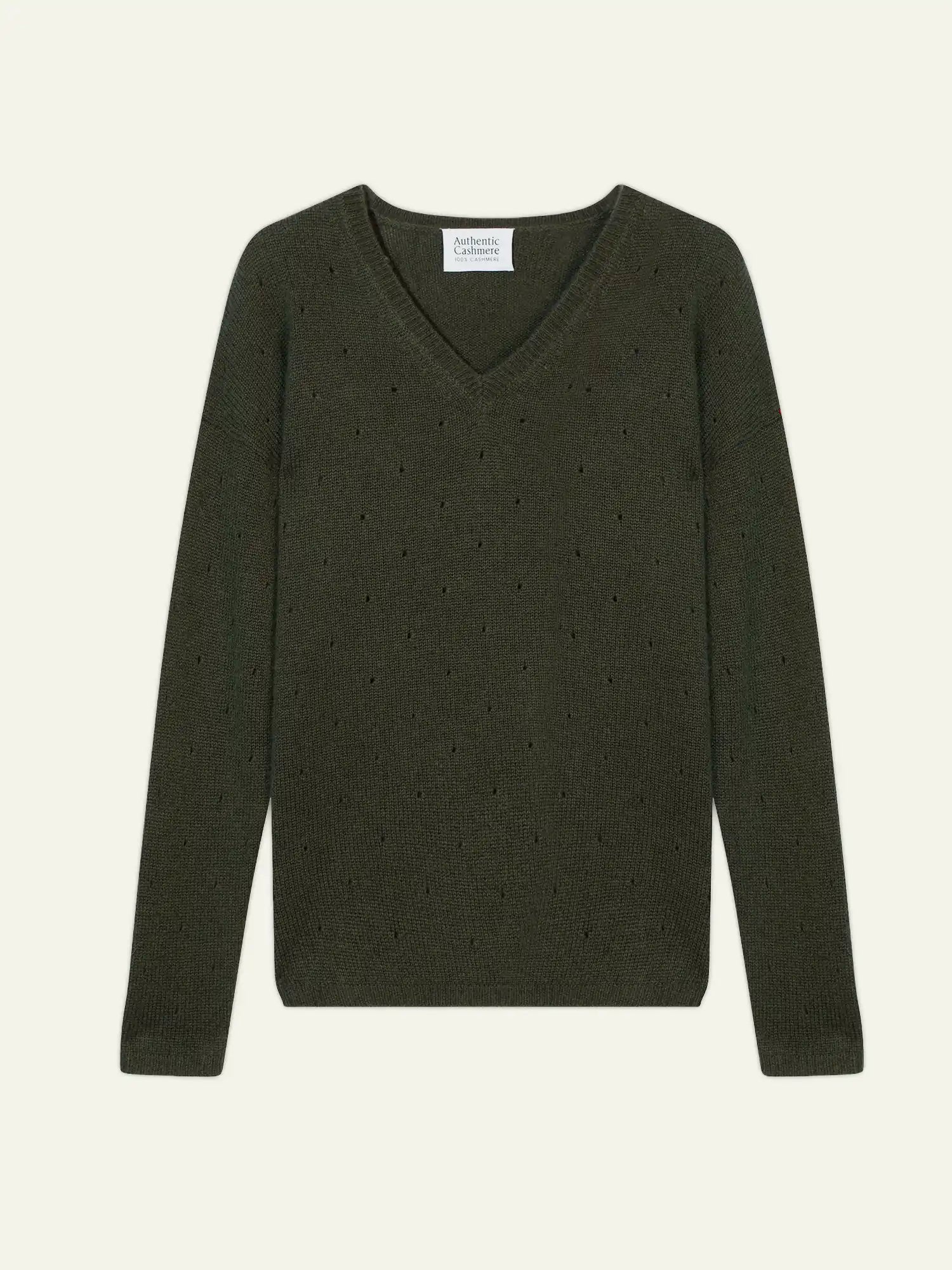 DOTY pull col V 4 fils kaki