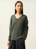 DOTY pull col V 4 fils kaki