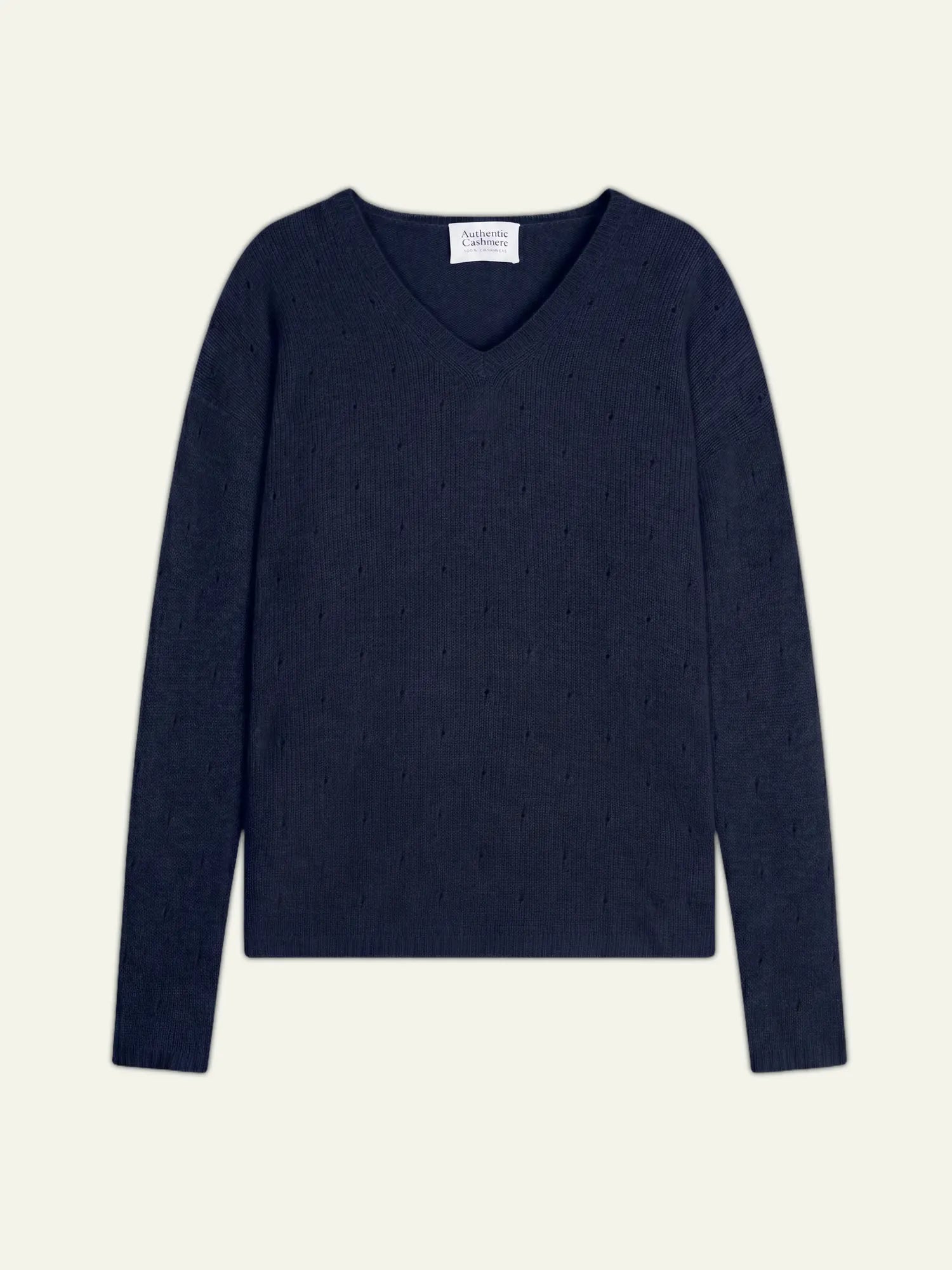 DOTY pullover v-ausschnitt 4-fädig marineblau
