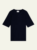 MAYA T-Shirt Rundhalsausschnitt Kaviar