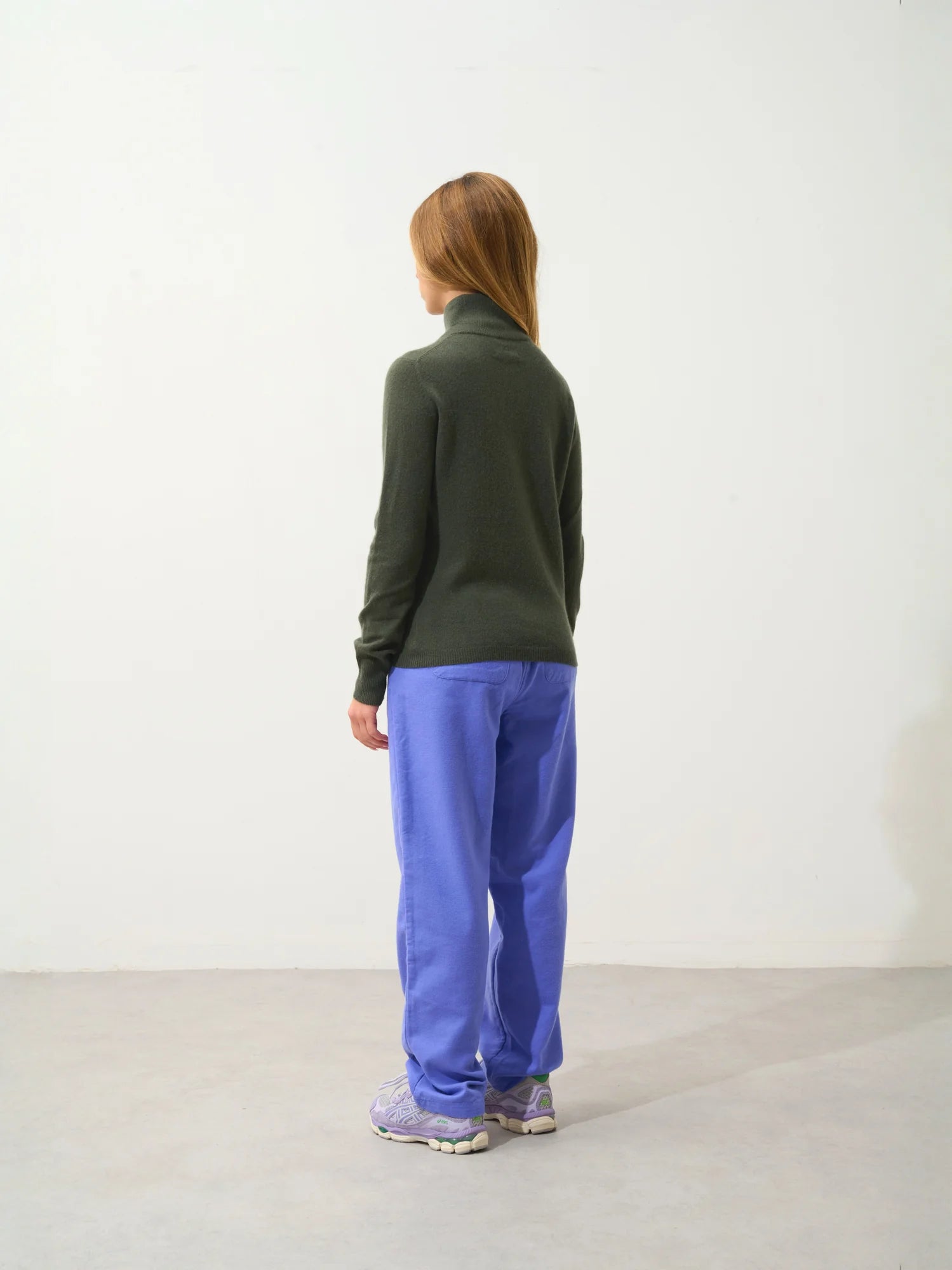 EILEEN pullover stehkragen khaki