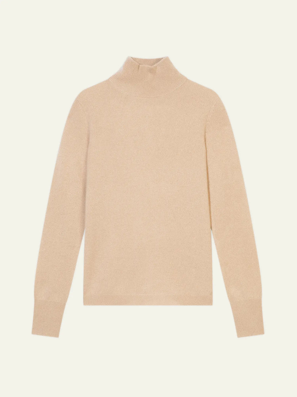 EILEEN pullover stehkragen sand