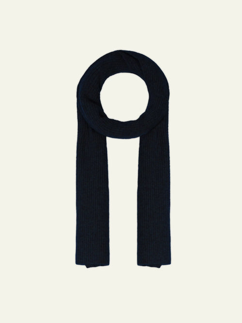 APOLLINE Scarf 4 Ply Caviar