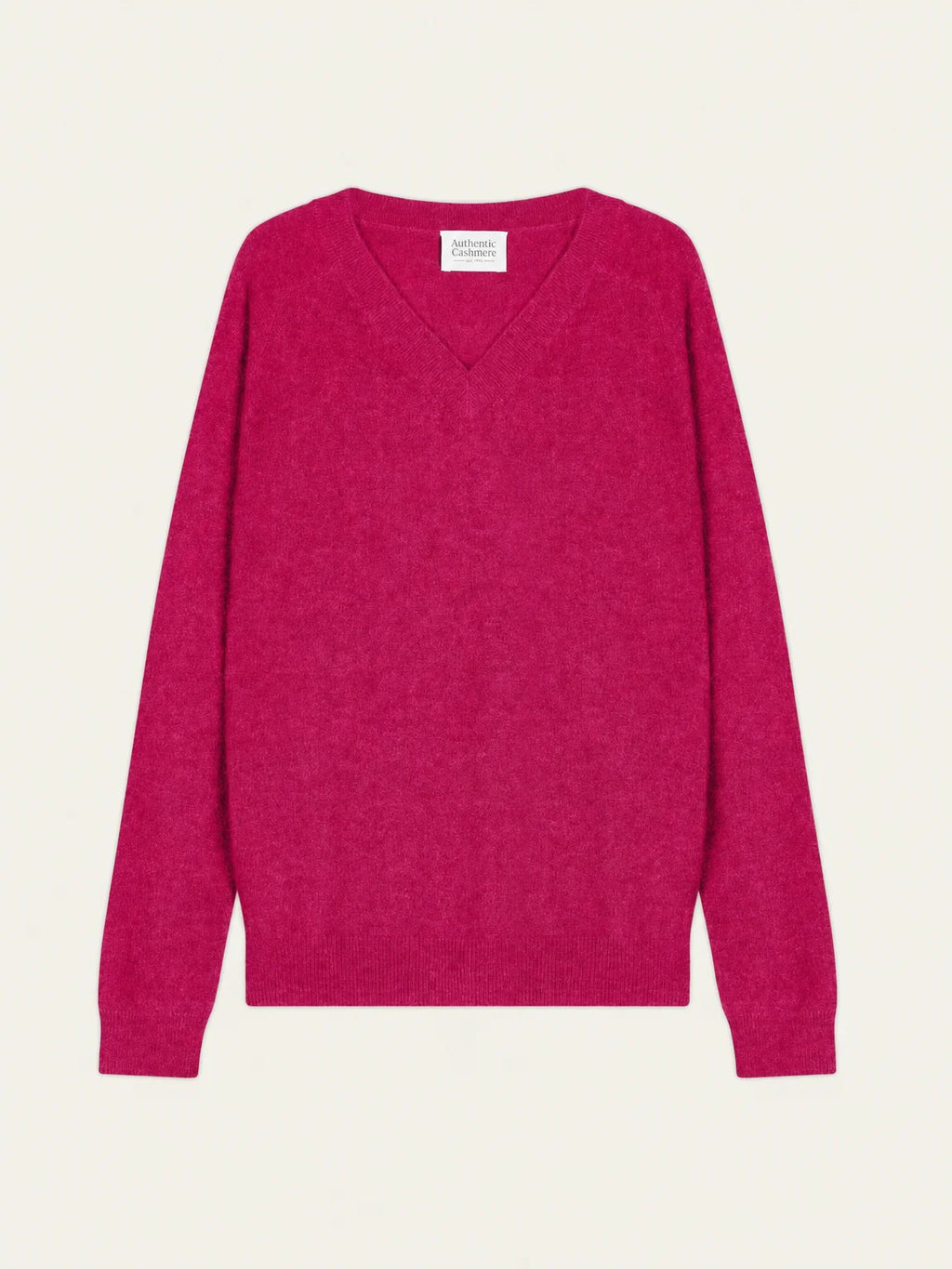 SAVANNAH pull col V fuchsia